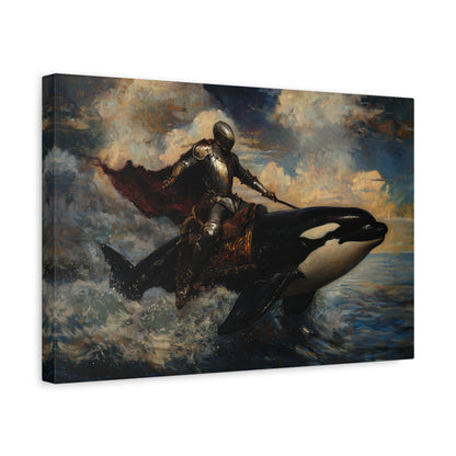 Ocean’s Valor Canvas Print