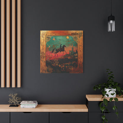 Twilight's Herald Canvas Print