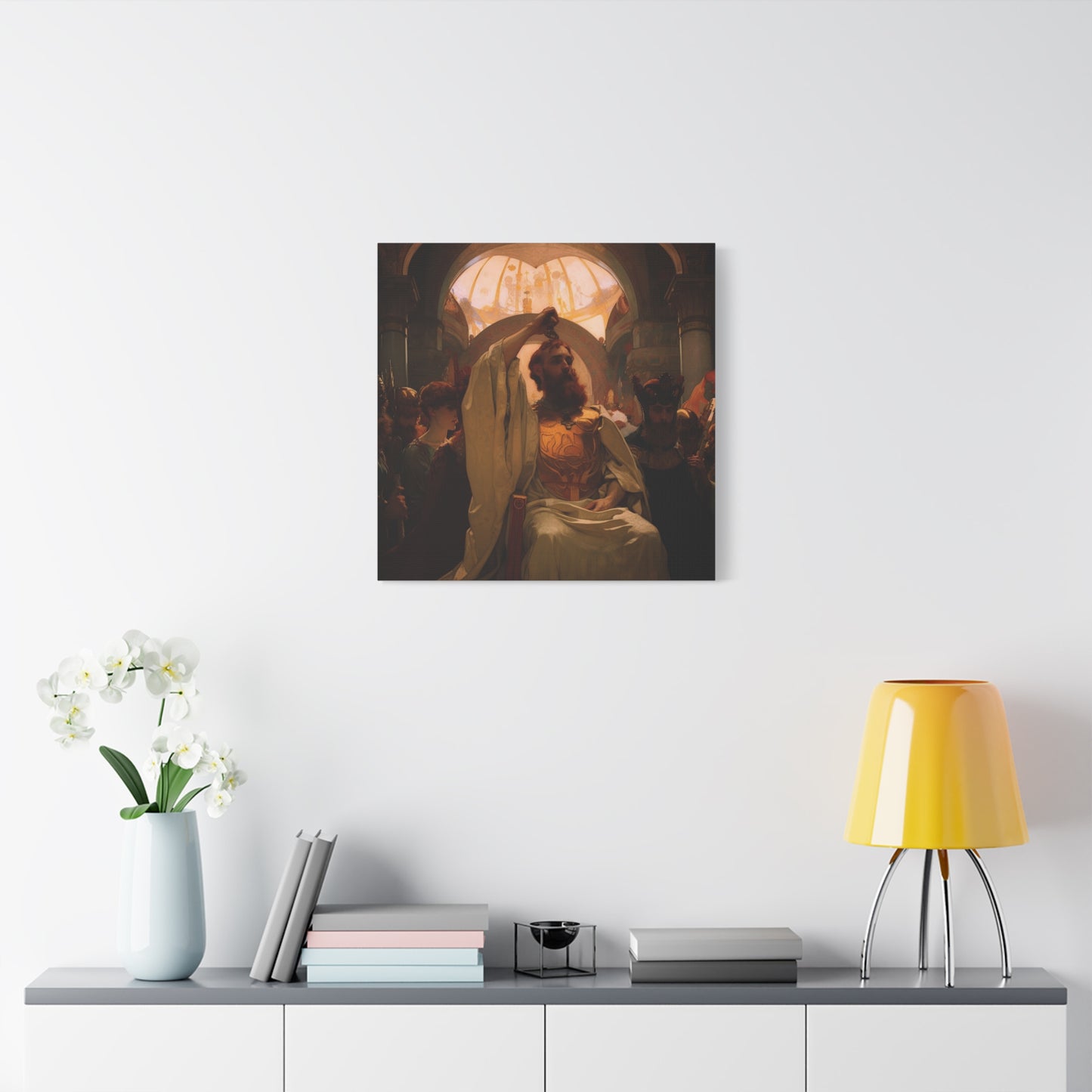 Shrouded Majesty Canvas Print