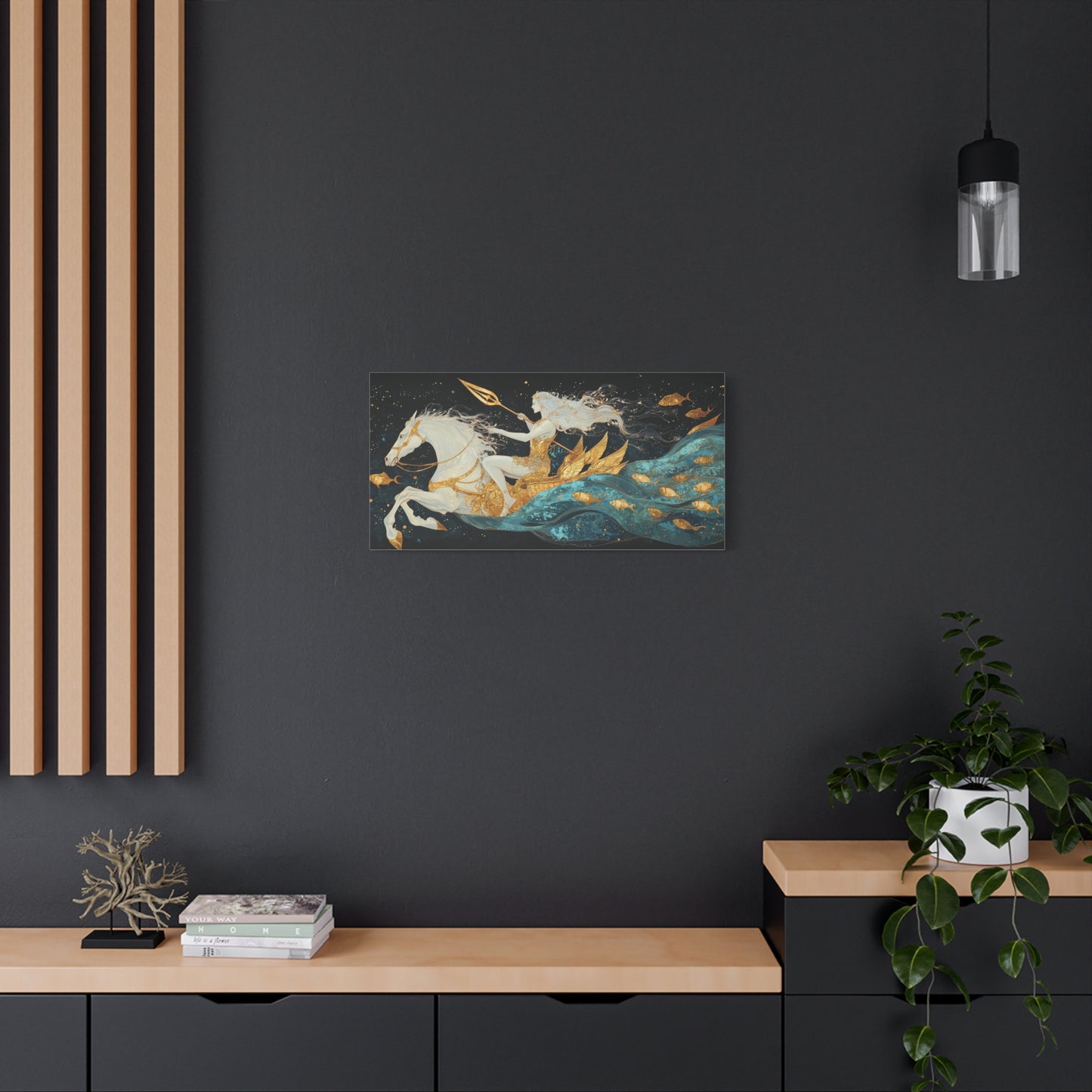 The Starry Tide Canvas Print