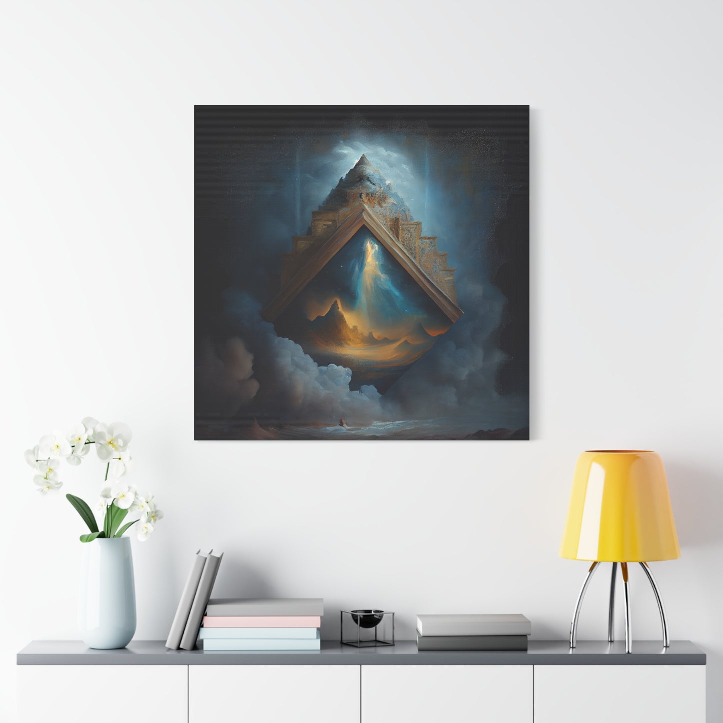 Mountain's Heart Canvas Print