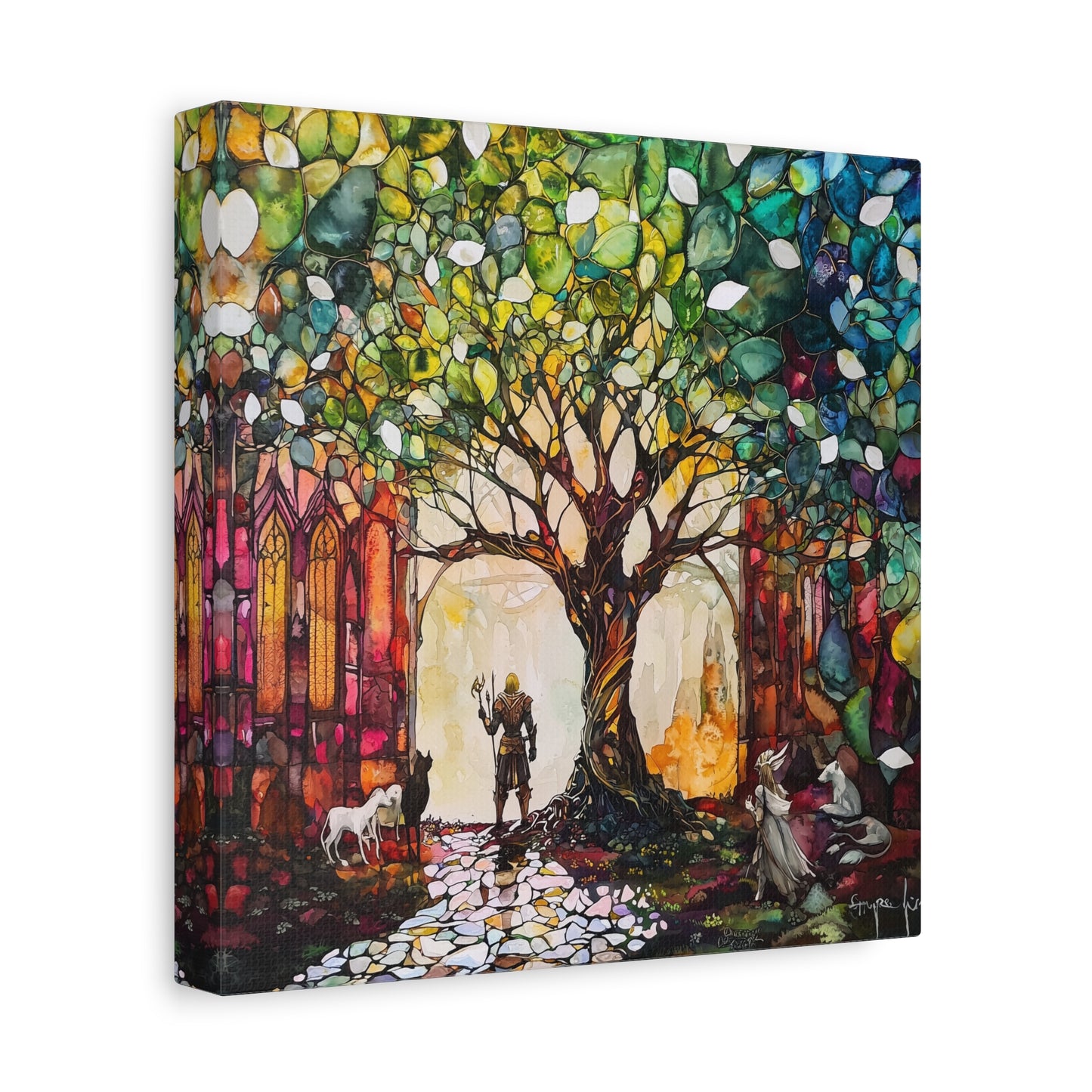 The Dreaming Grove Canvas Print