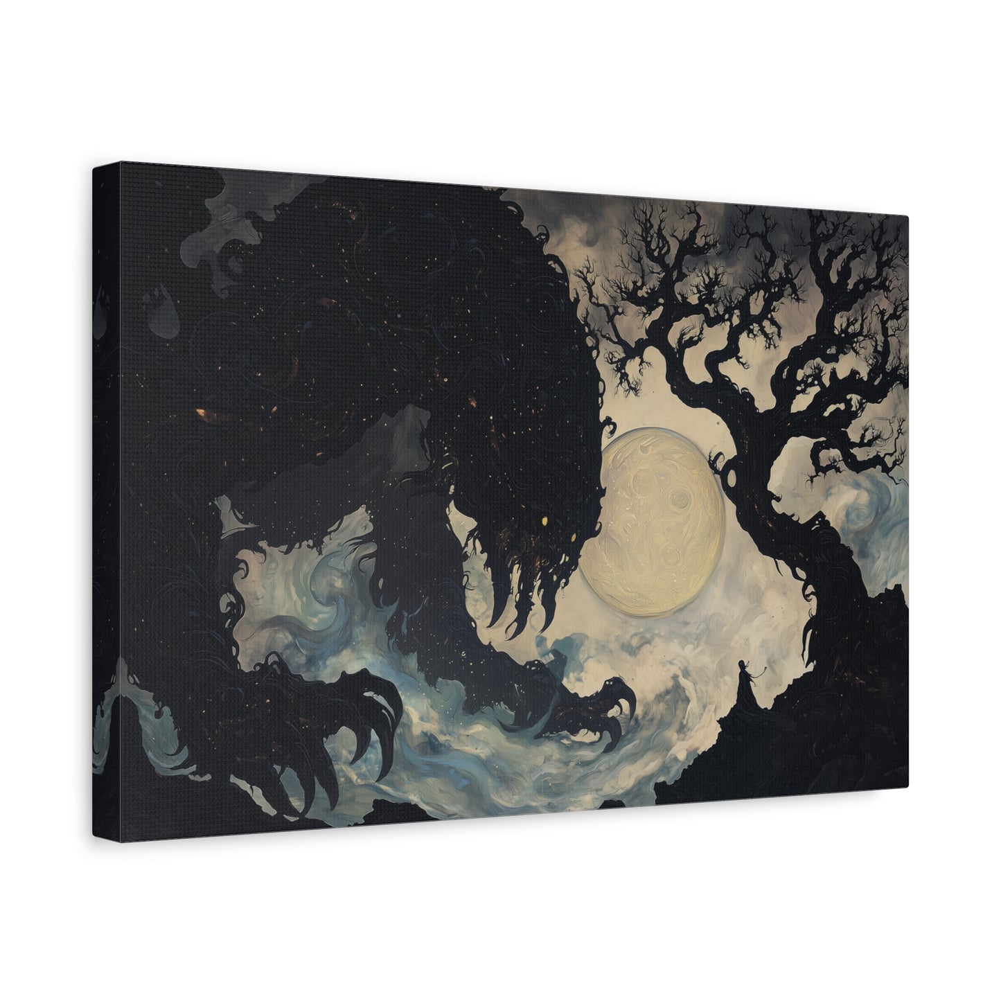 The Night's Lore Canvas Print