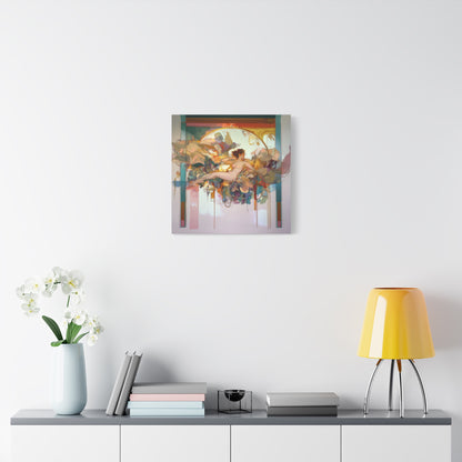 The Dreaming Muse Canvas Print