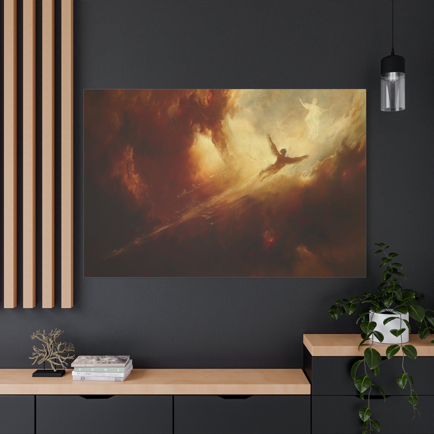 Flight of the Valar Canvas Print