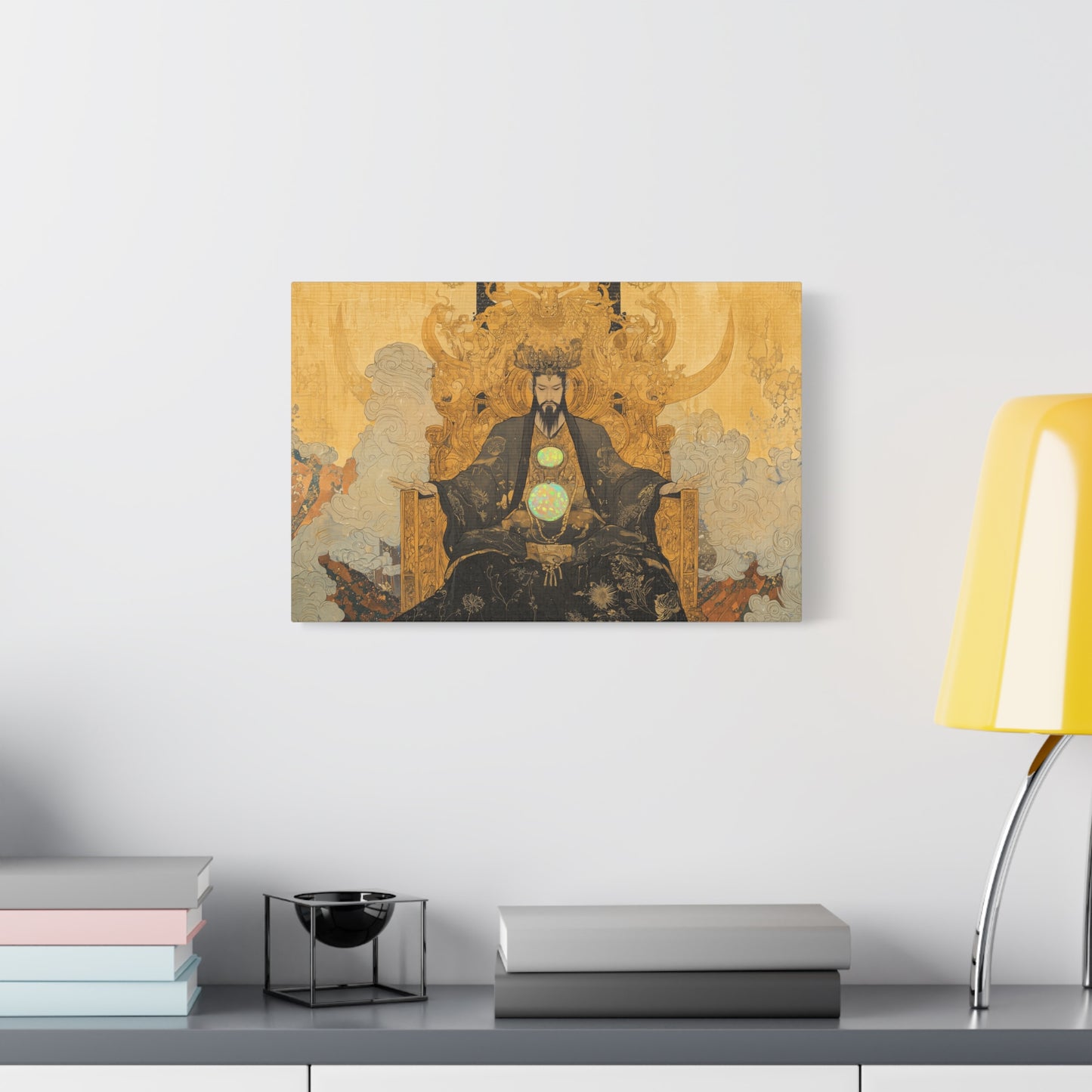 Crowned in Silence Canvas Print