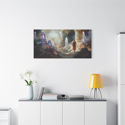 Crystals of Dream Canvas Print