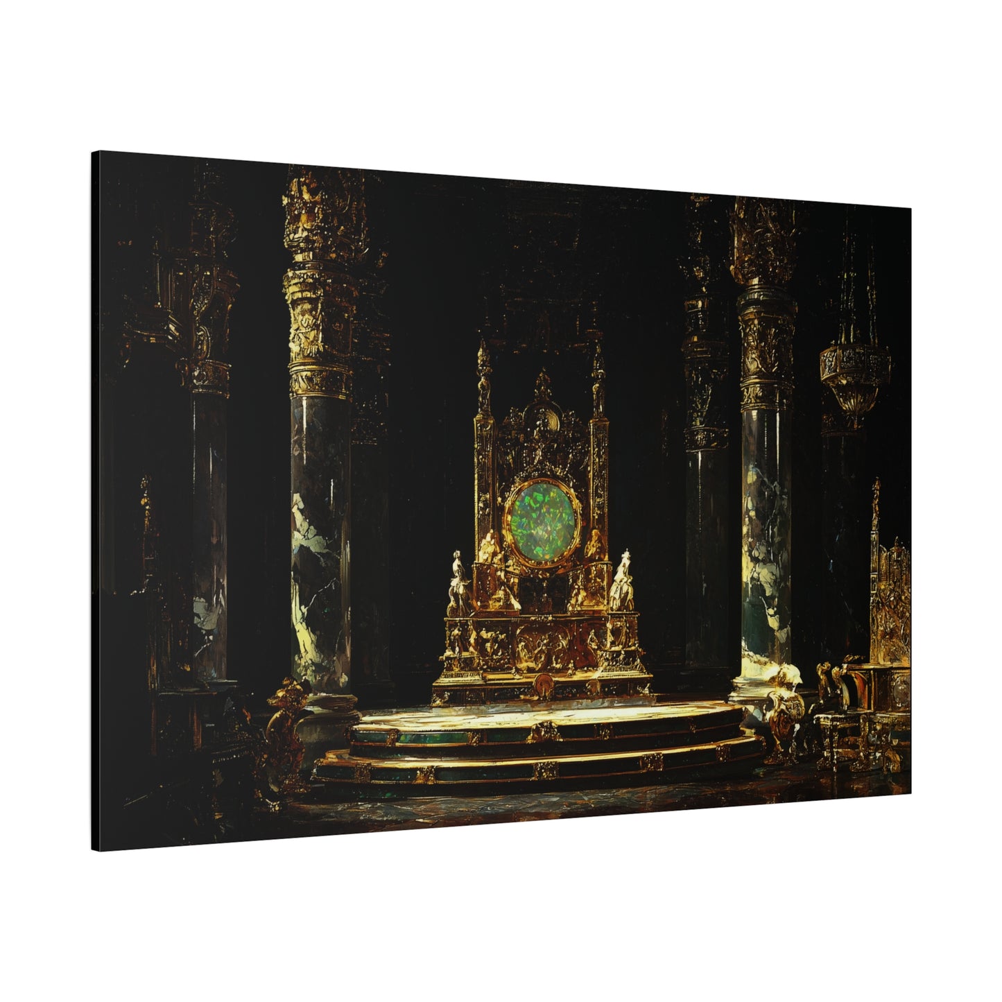 Seat of the Eldar Canvas Print