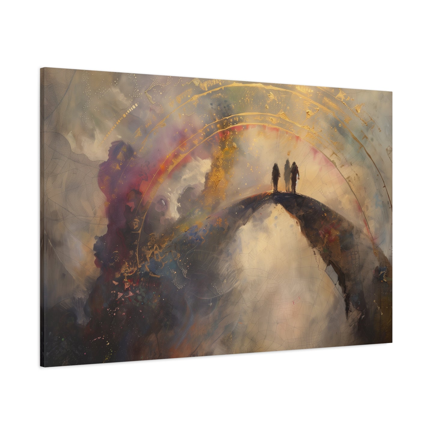 Two Beyond Veil Canvas Print