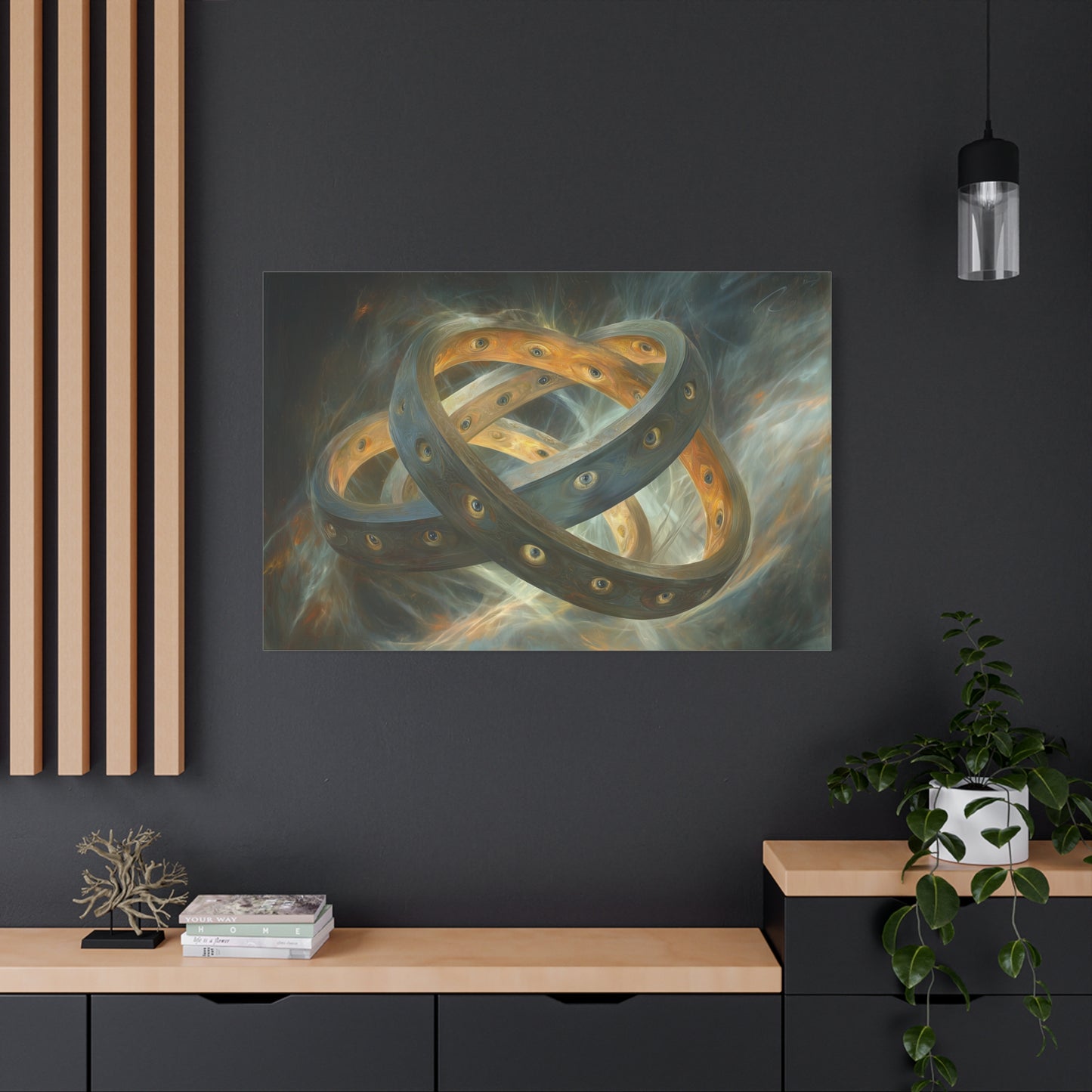 Circles of Sight Canvas Print