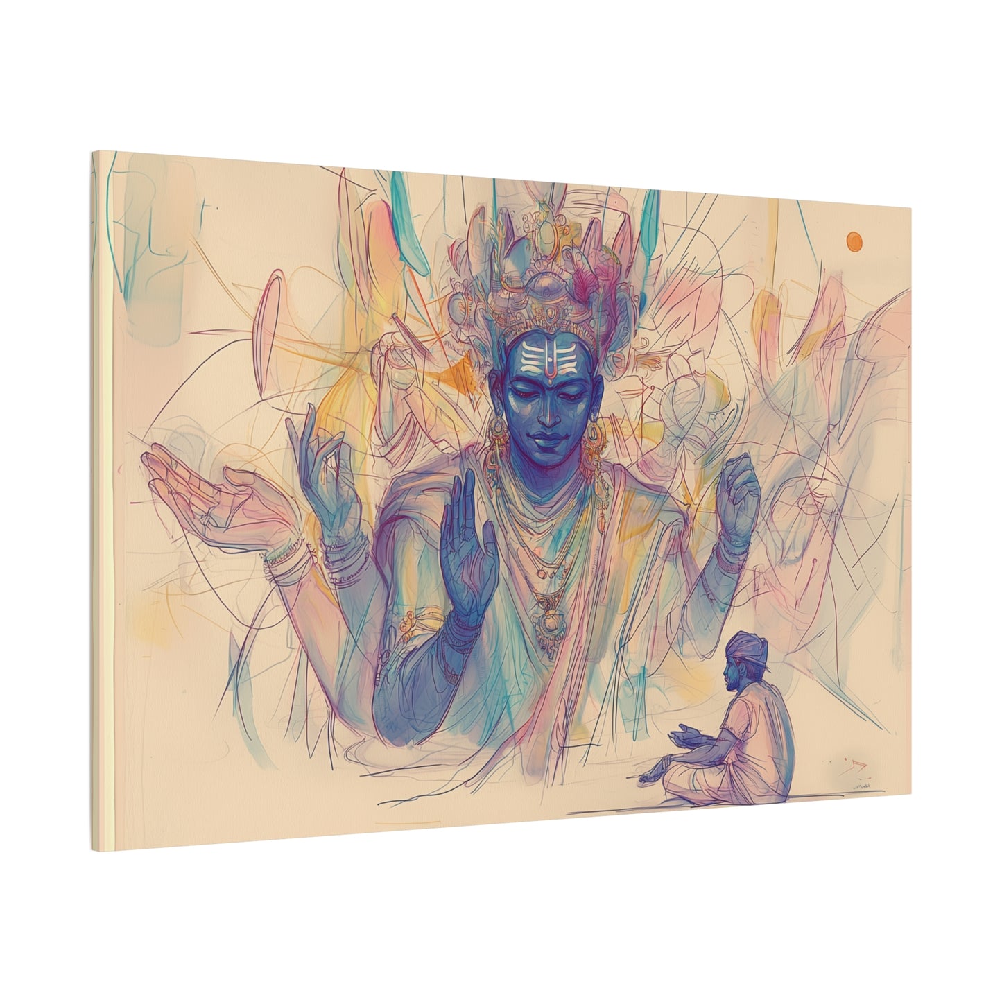 Silent Worship Canvas Print