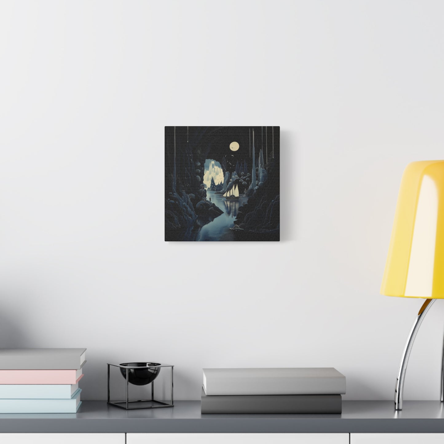 Night's Veil Canvas Print