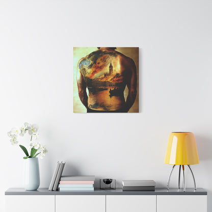 The Burning Realm Canvas Print