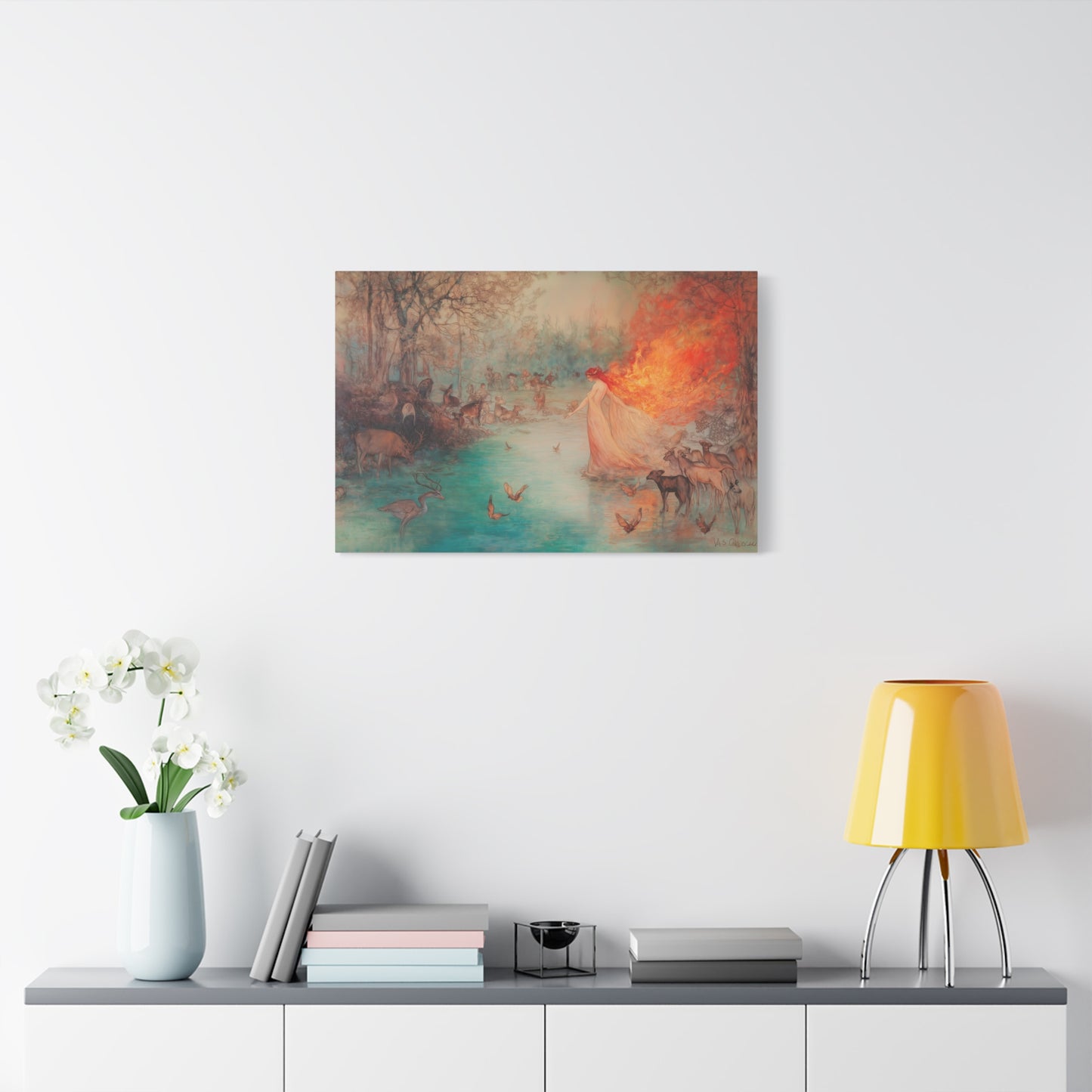 The Dreaming Forest Canvas Print