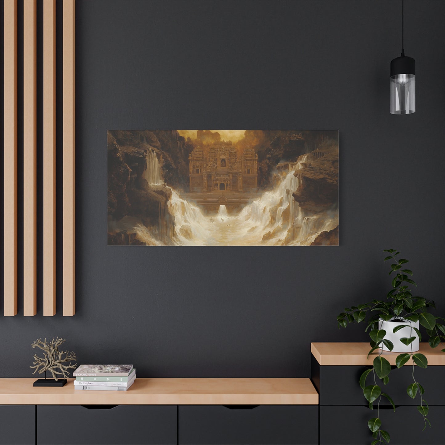 The Dreaming Cascade Canvas Print