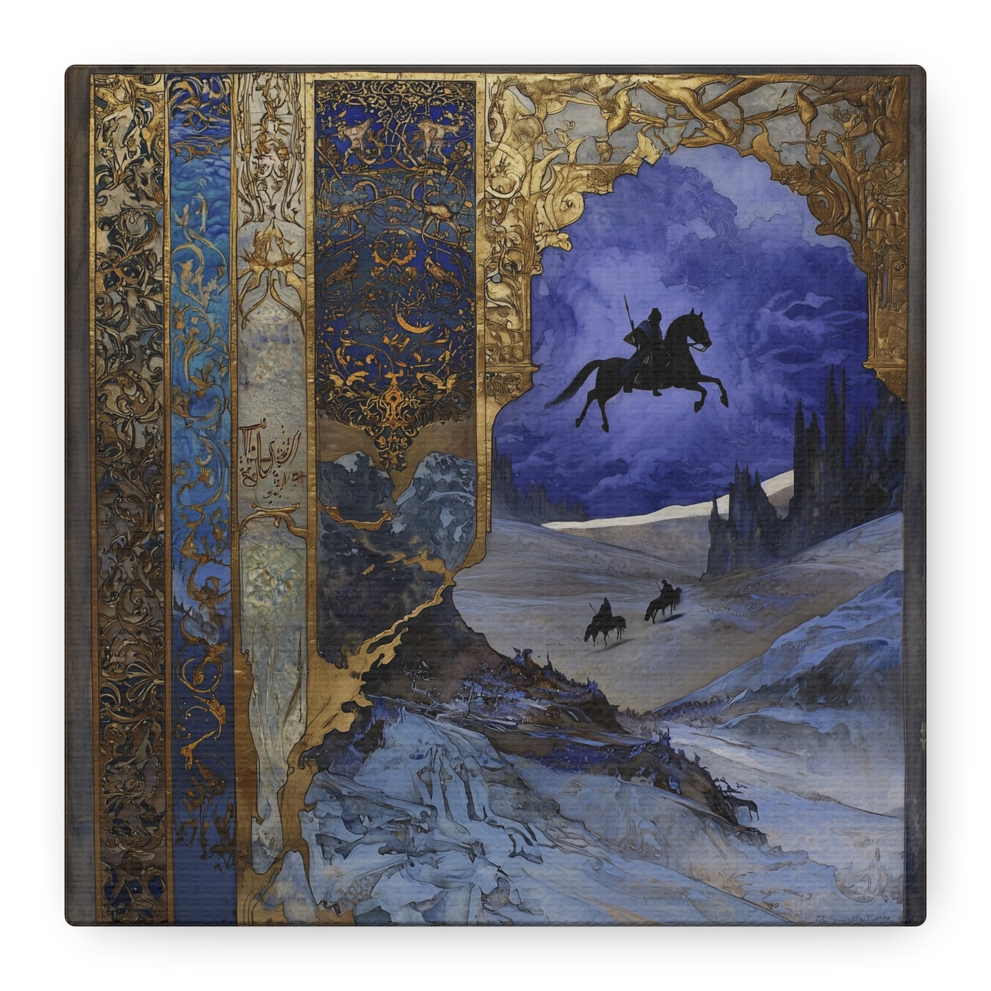 Midnight's Passage Canvas Print