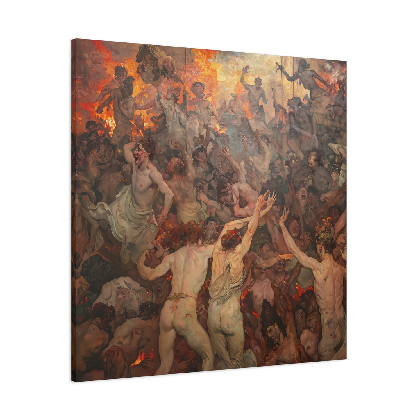 Dance of Chaos Canvas Print