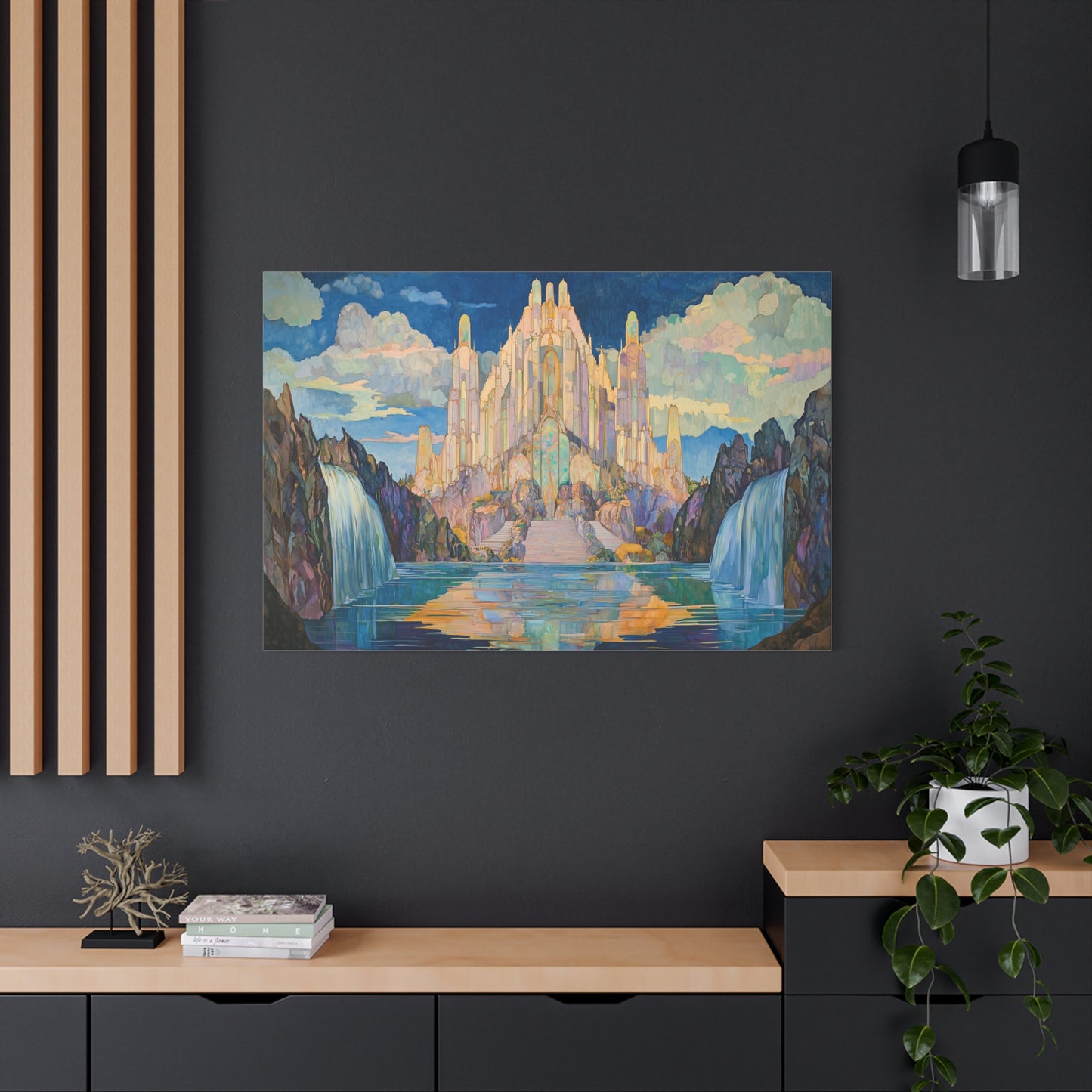 Eternal Fortress Canvas Print