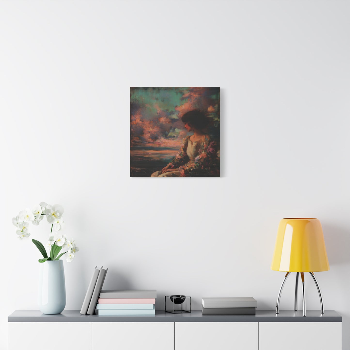 Silence of Blossoms Canvas Print