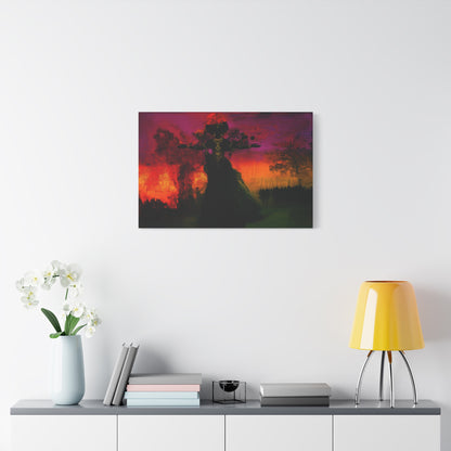 Shadows of Valor Canvas Print