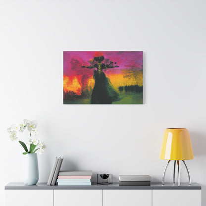 Dark Dance Canvas Print