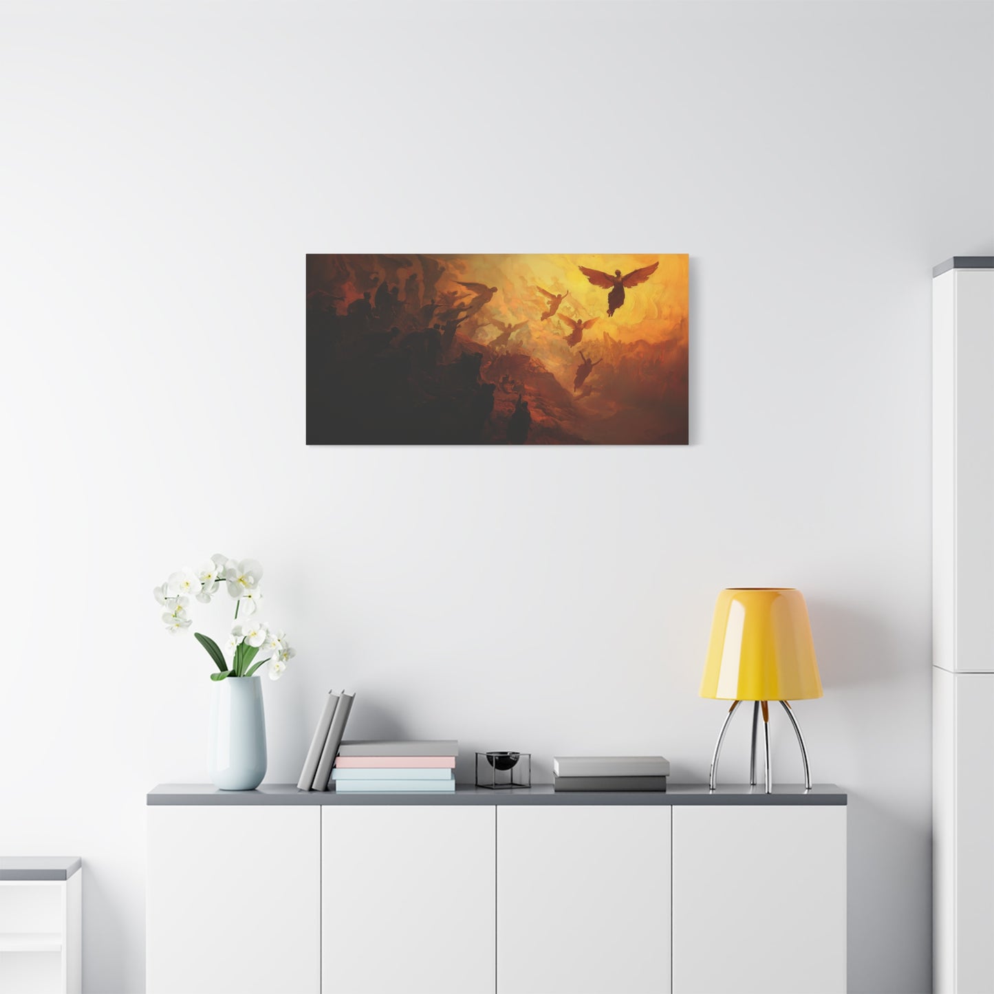 Souls in Flight Canvas Print