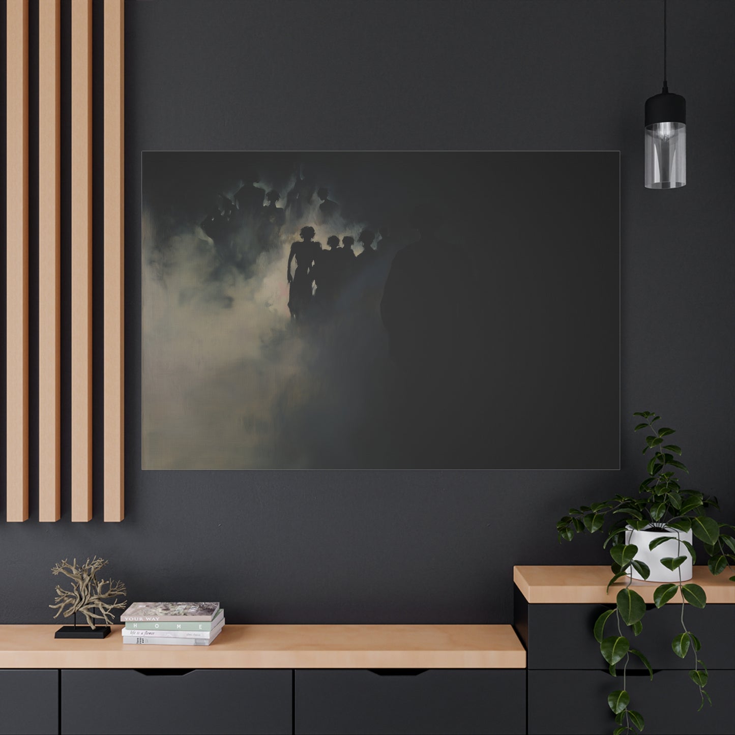 Shadows of Dreamers Canvas Print