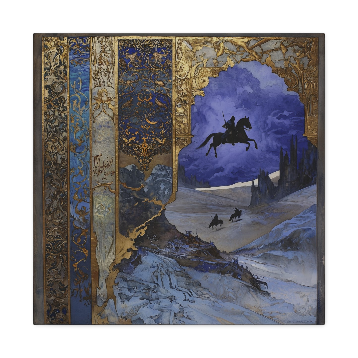 Midnight's Passage Canvas Print