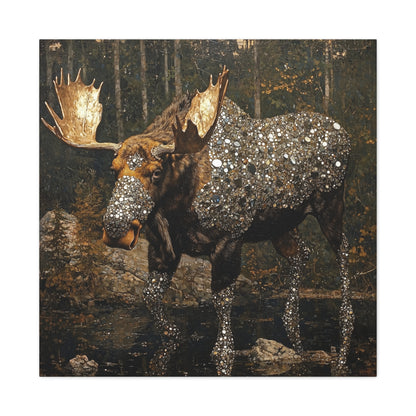 Antlered Lore Canvas Print