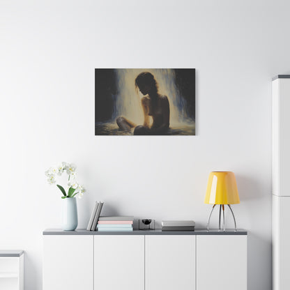 Naiad's Embrace Canvas Print