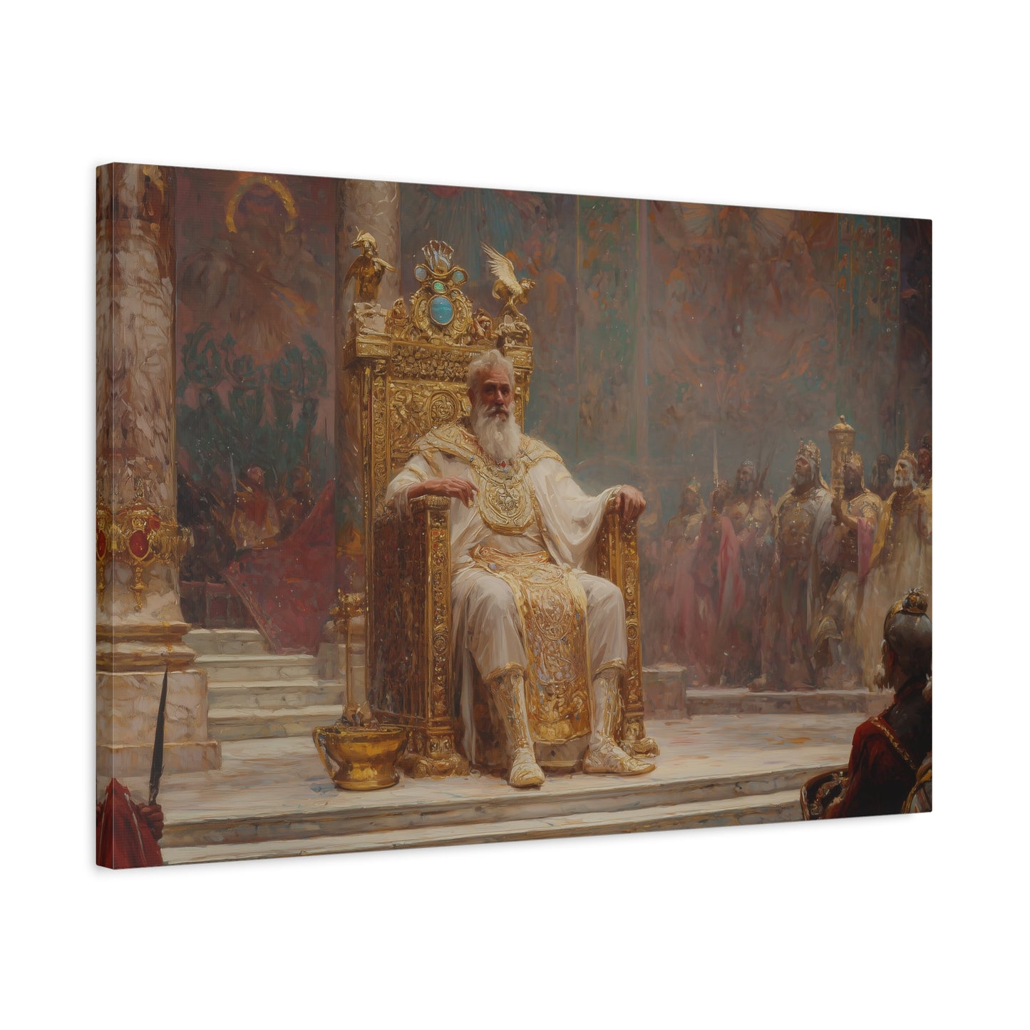 Monarch of the Abyss Canvas Print