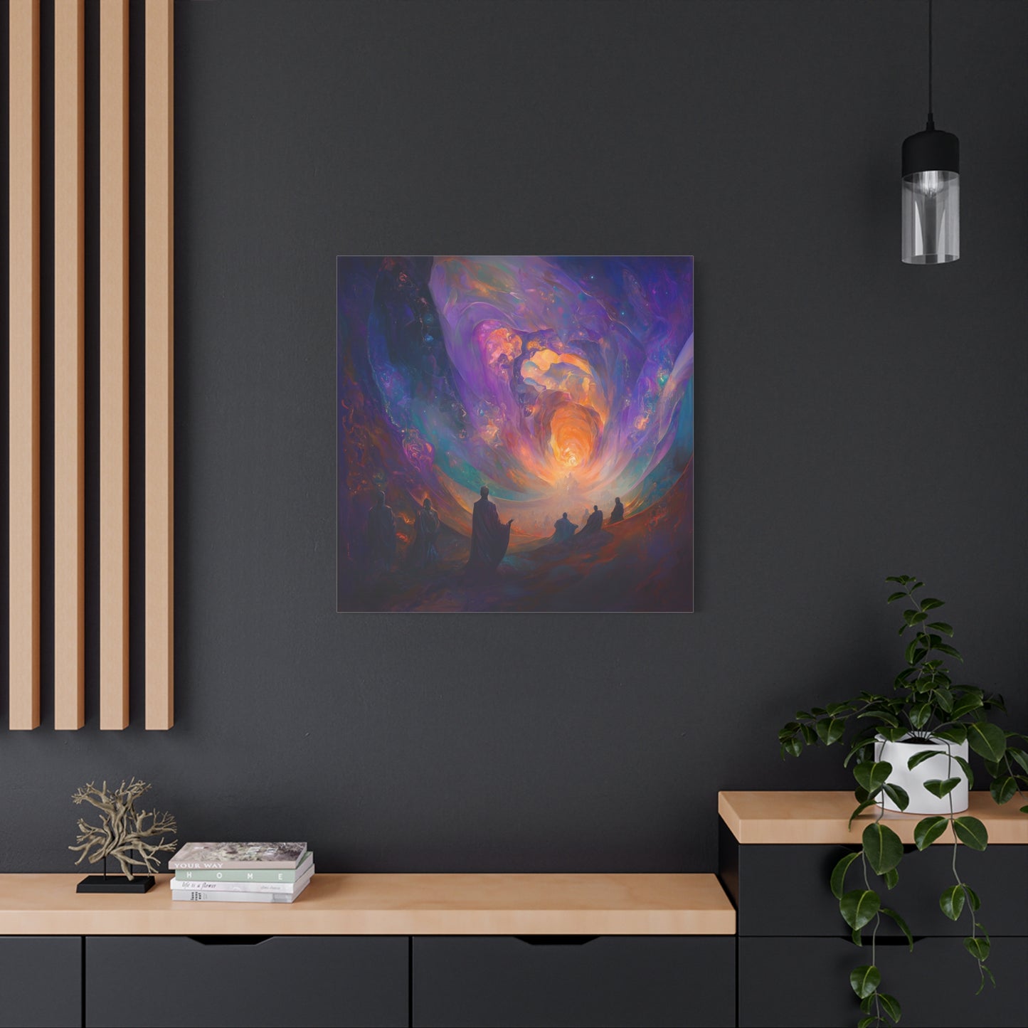 Balance in the Abyss Canvas Print