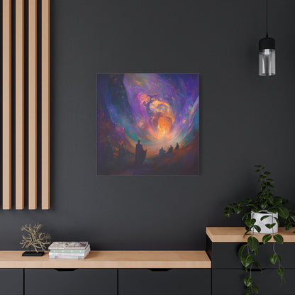 Balance in the Abyss Canvas Print