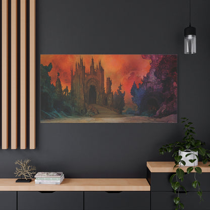 Towers of Eldoria Canvas Print