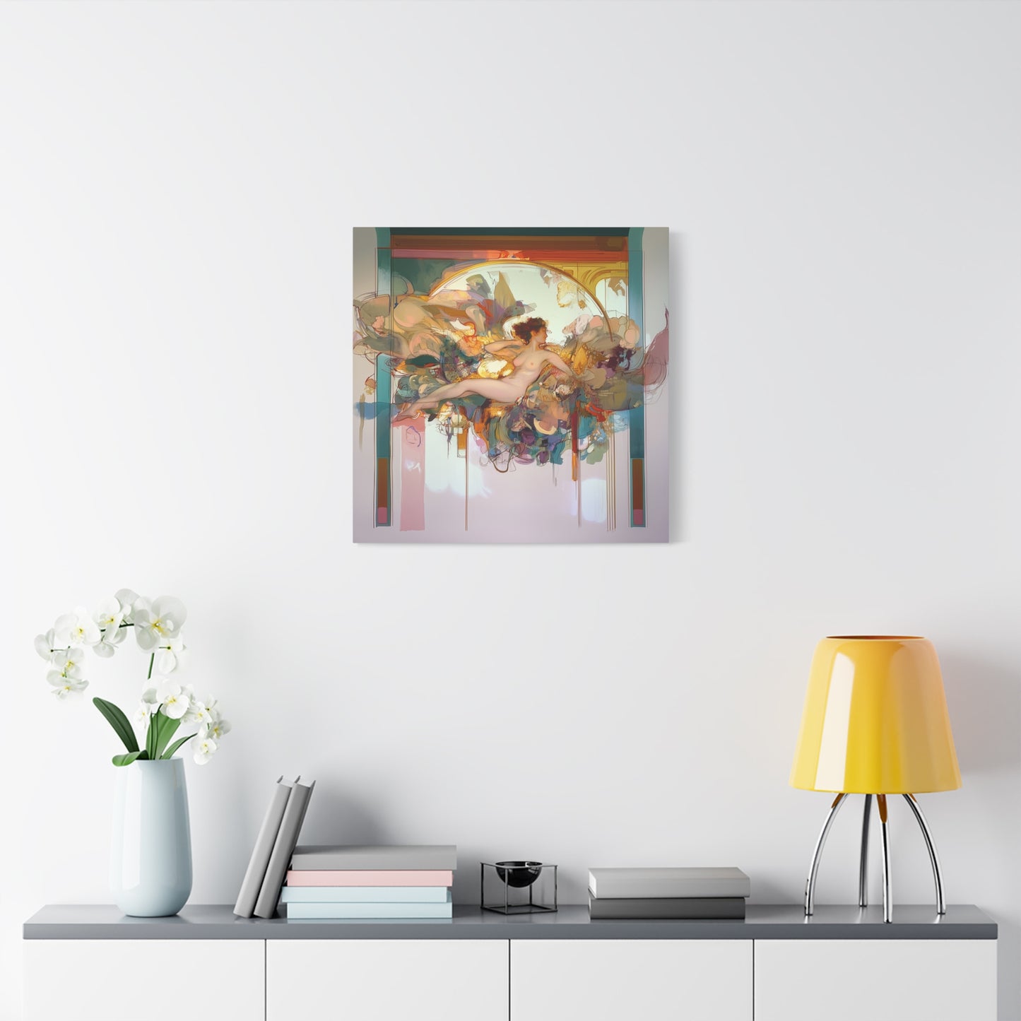 The Dreaming Muse Canvas Print