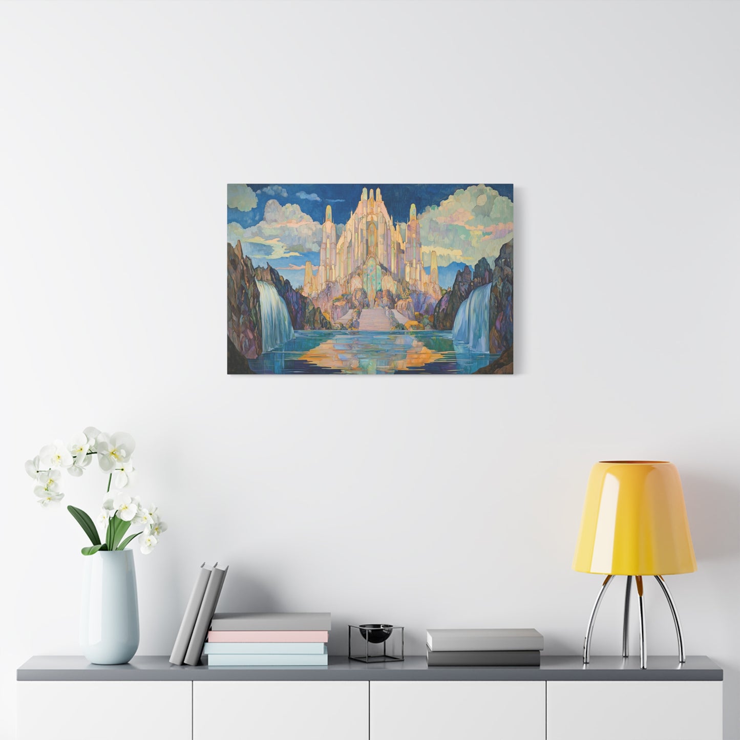 Eternal Fortress Canvas Print