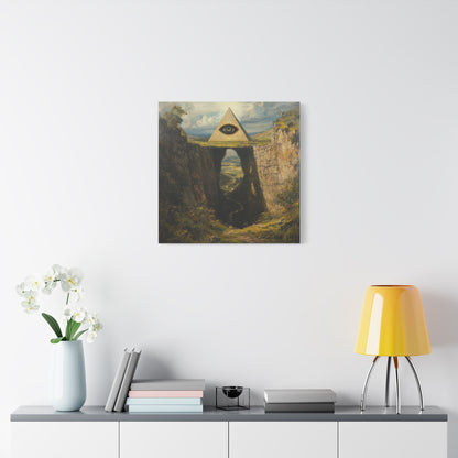 The Ancient Watcher Canvas Print