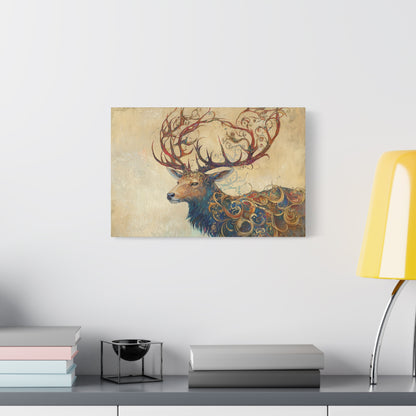 Stag of Yavanna Canvas Print