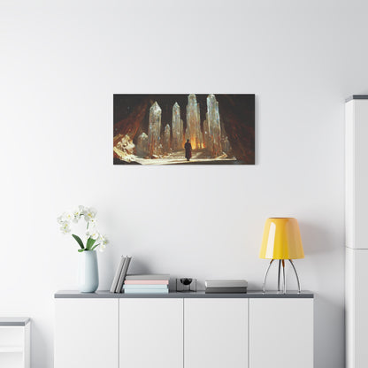 Shards of Starlight Canvas Print