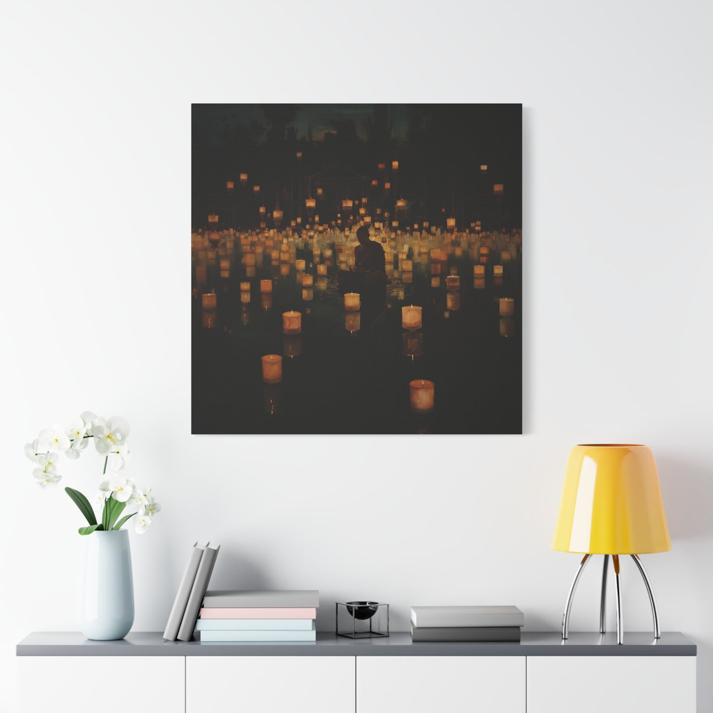 Whispering Lanterns Canvas Print