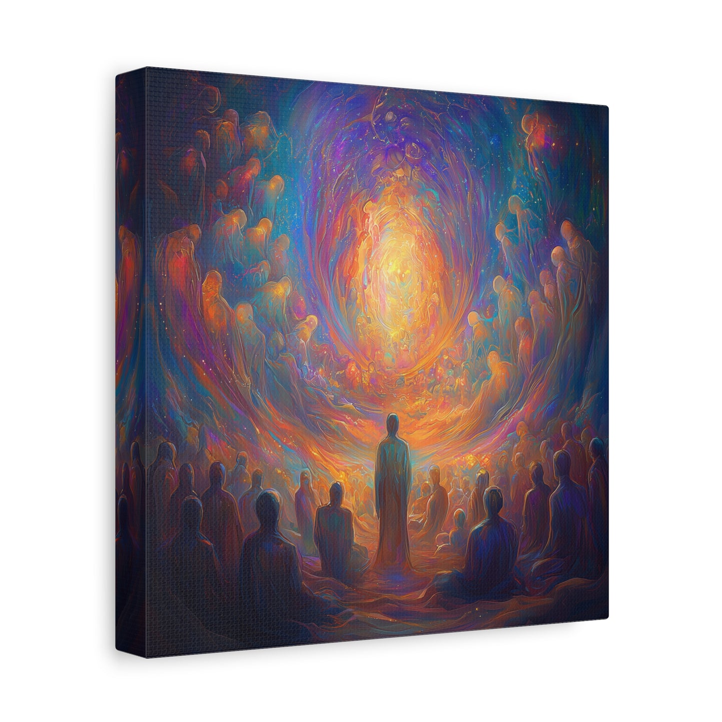 Souls in Silence Canvas Print