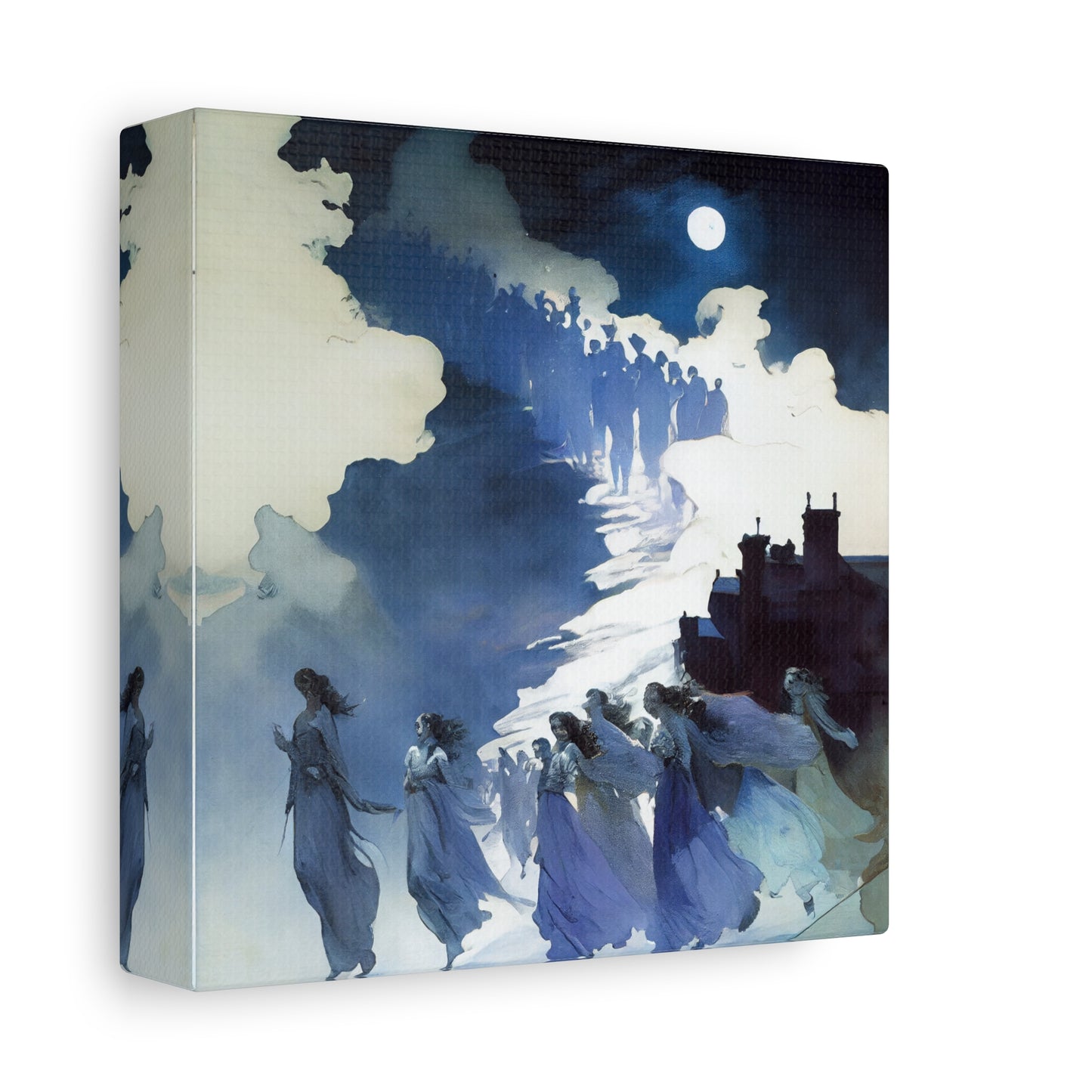 Midnight Procession Canvas Print