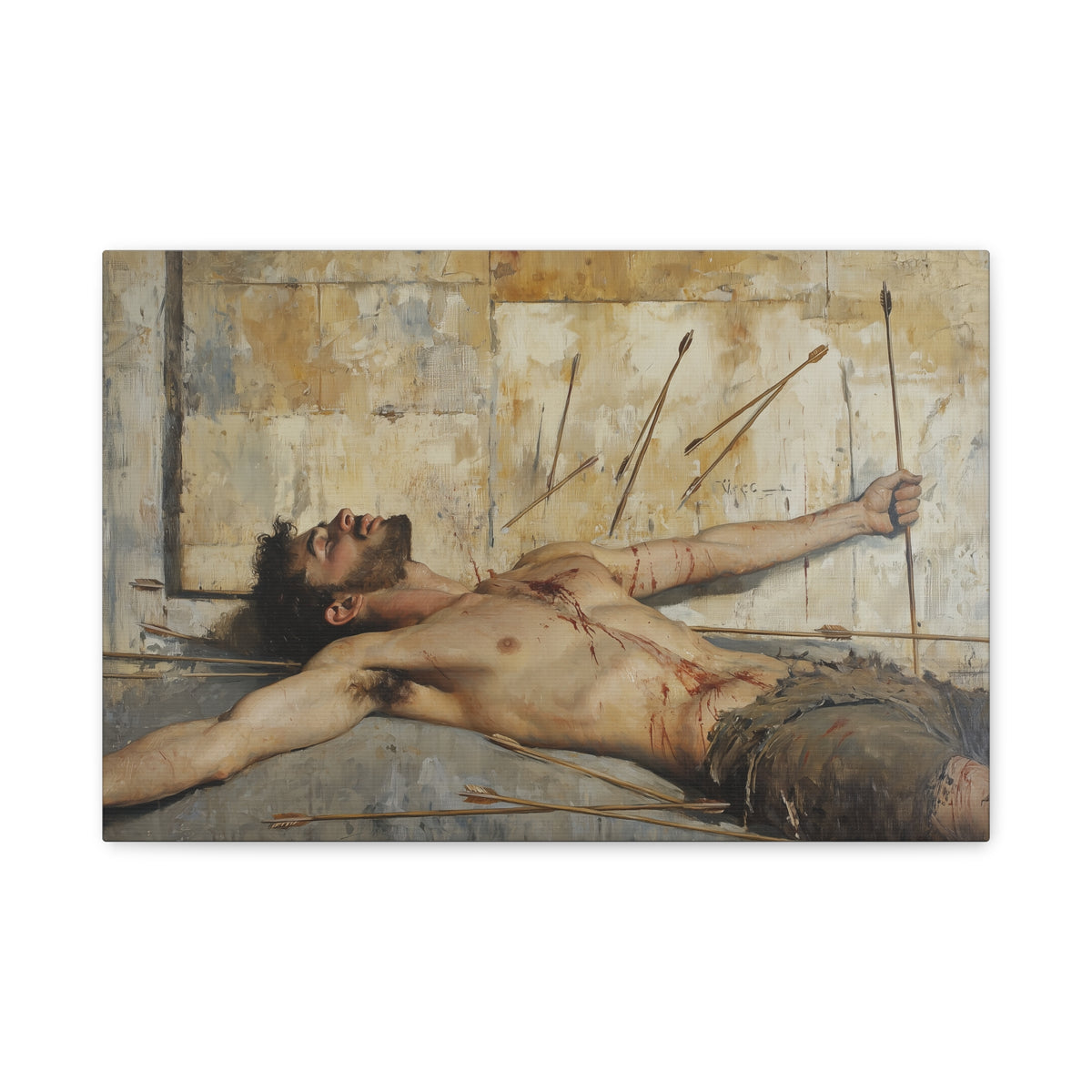 The Quiet Agony Canvas Print