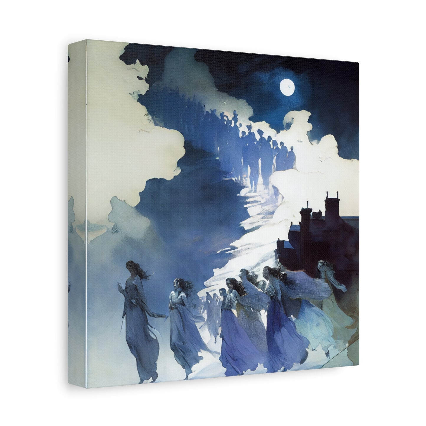 Midnight Procession Canvas Print