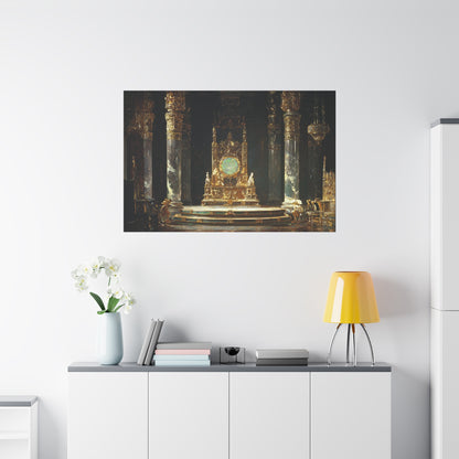 Throne of Valinor Canvas Print