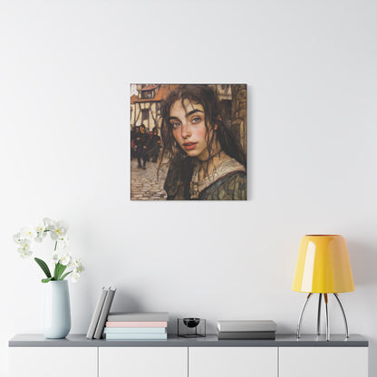 The Whispering Streets Canvas Print