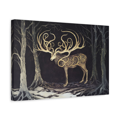 Stag of Eldamar Canvas Print