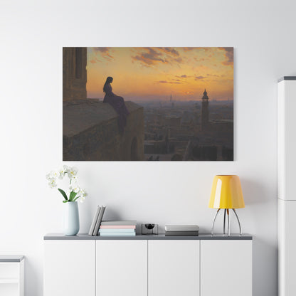 Silent Solitude Canvas Print