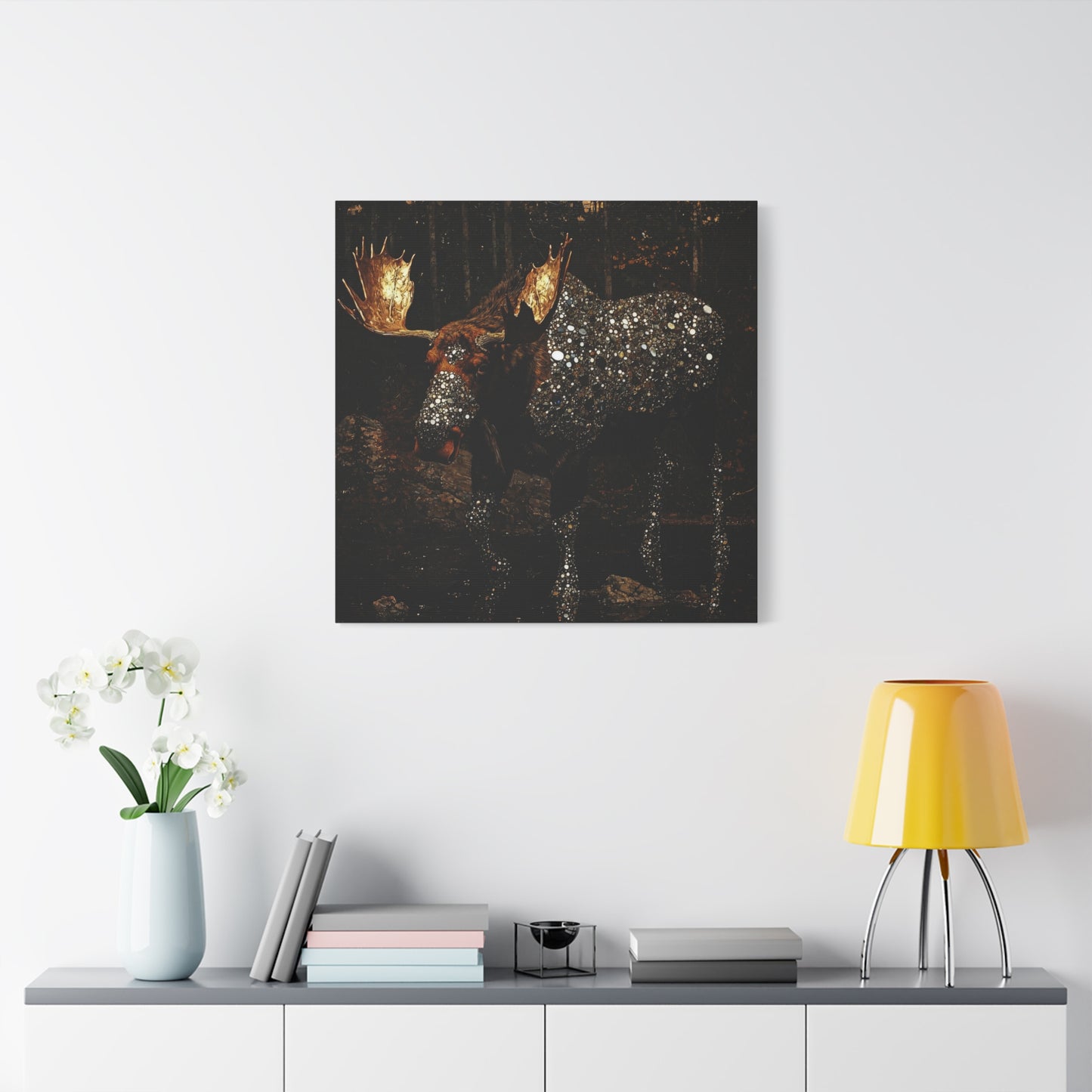 Night's Quiet Wonder Canvas Print