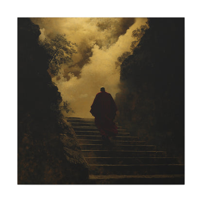 Path of Shadows Canvas Print